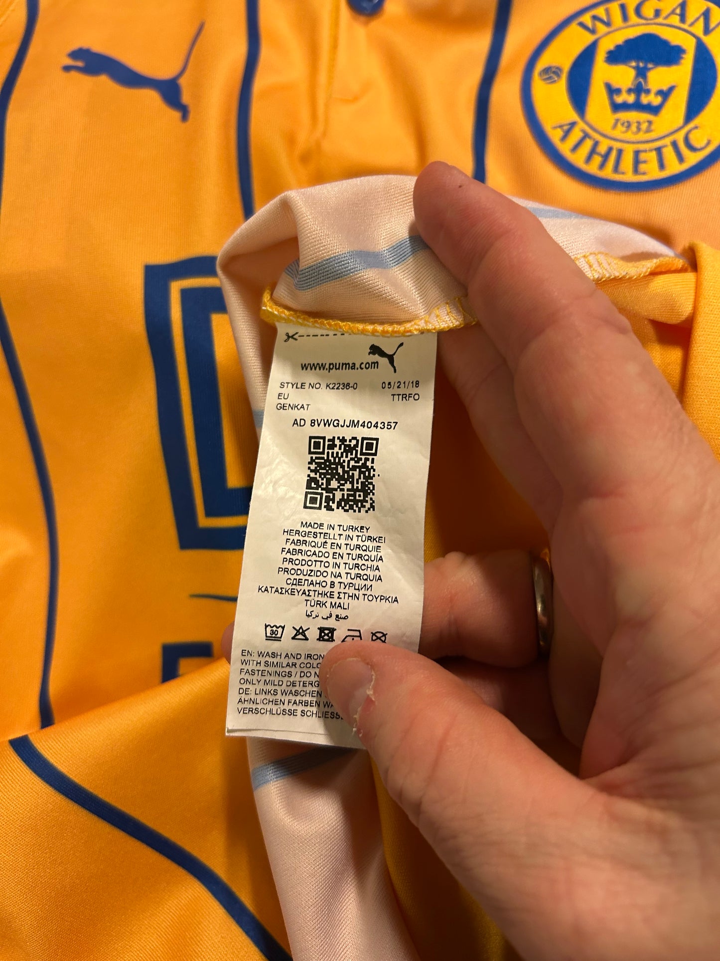 Wigan Athletic - 2018/19 (11-12år)