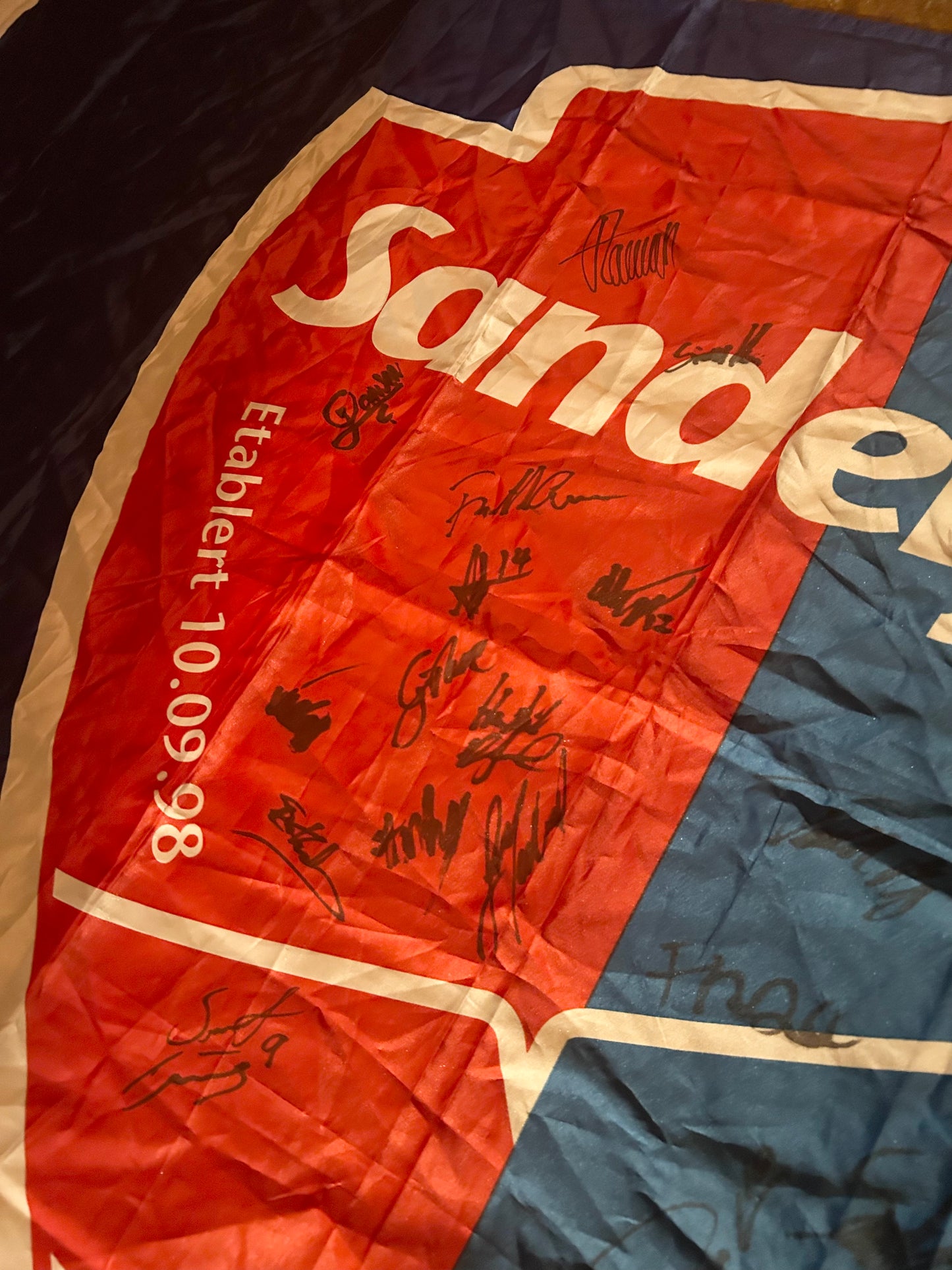 Sandefjord Fotball flagg