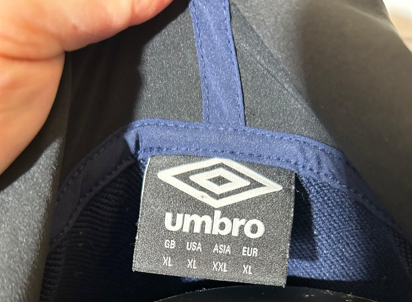 Everton - treningsjakke/ fritidsjakke / overtrekksjakke