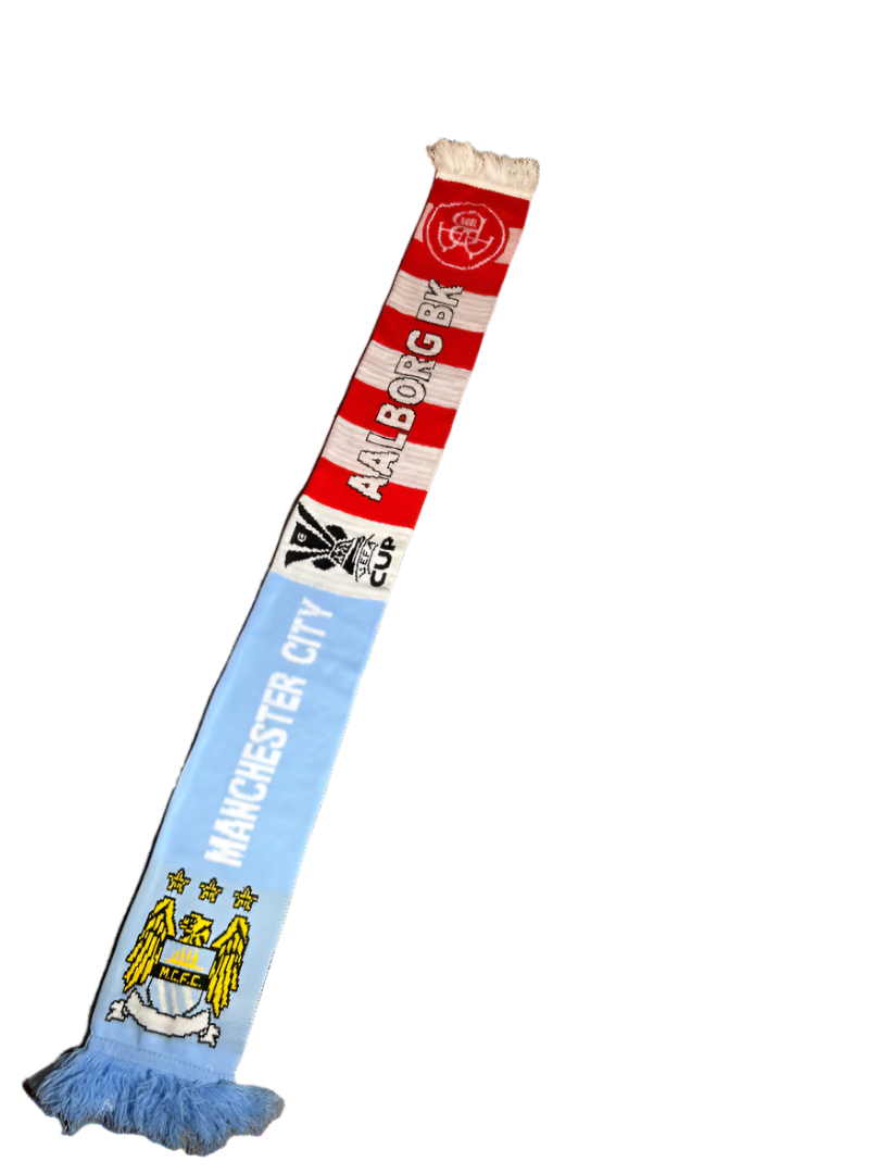 Manchester City vs Aalborg - skjerf