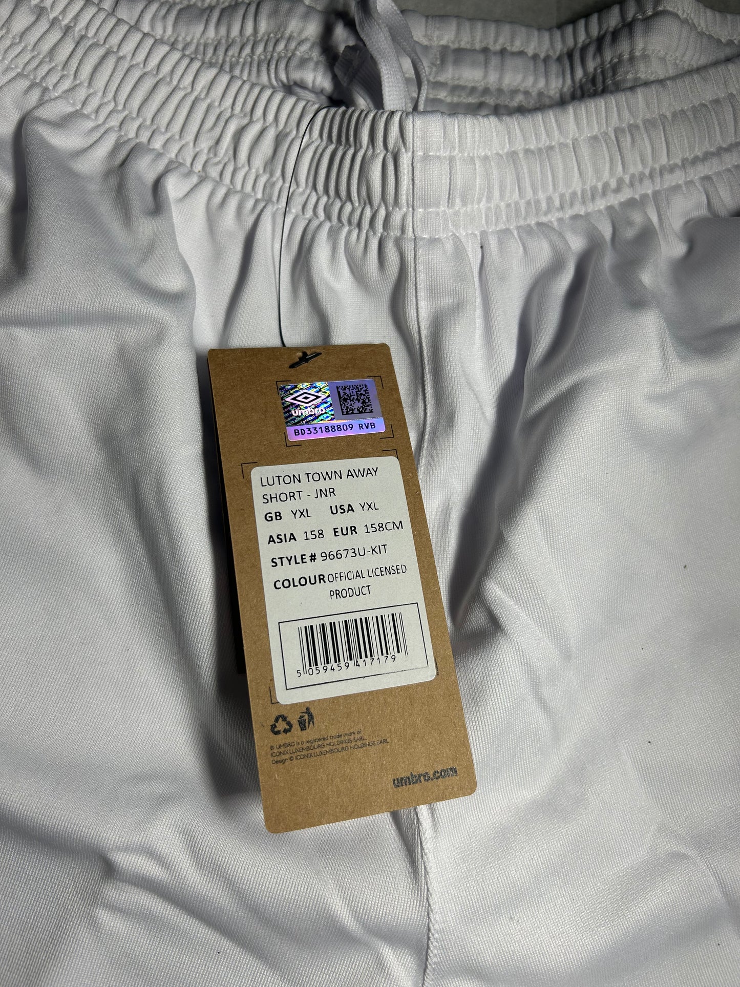 Luton Town - shorts (14år)
