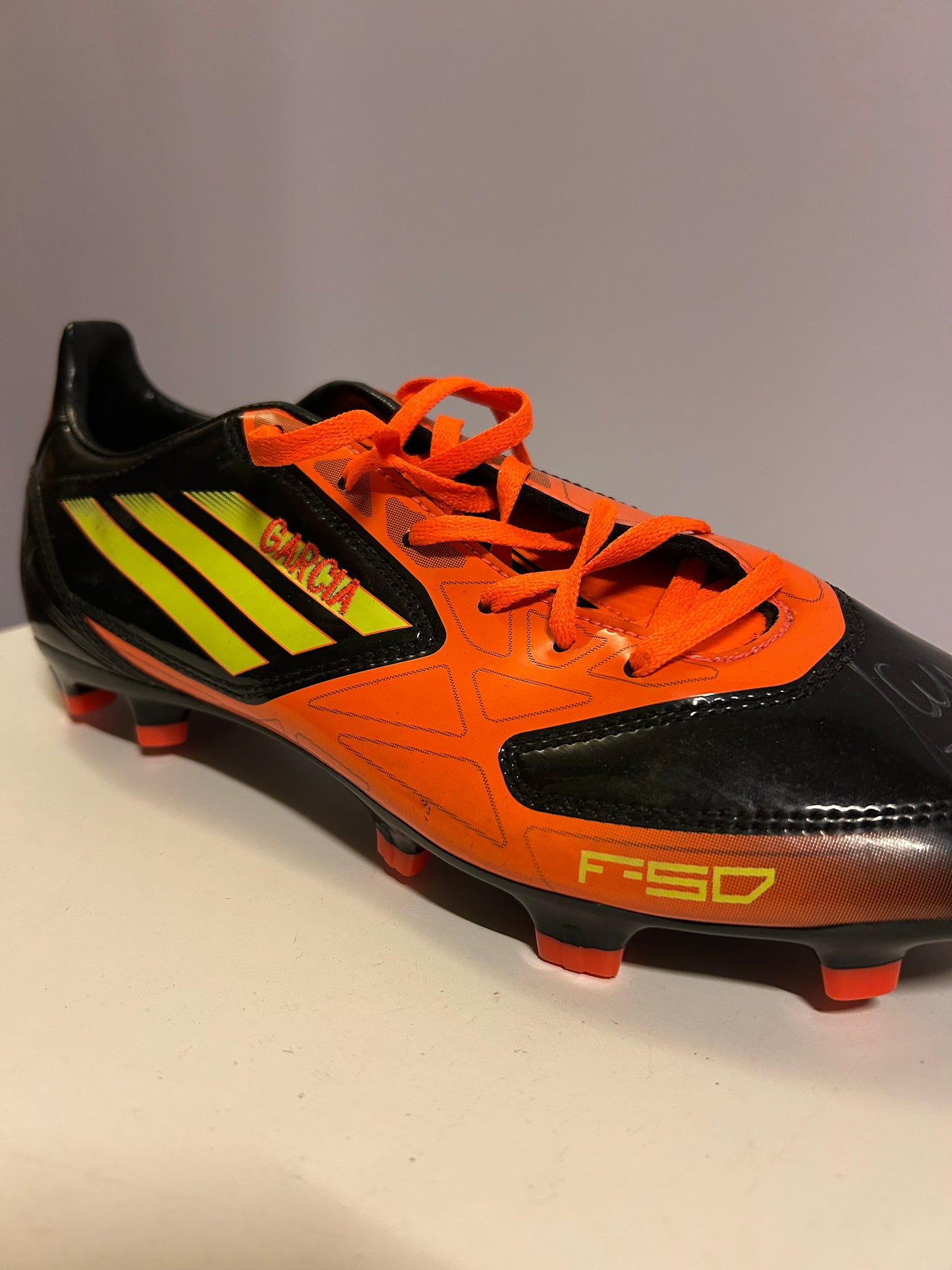 Eric García - signert sko - Manchester City - Adidas F50