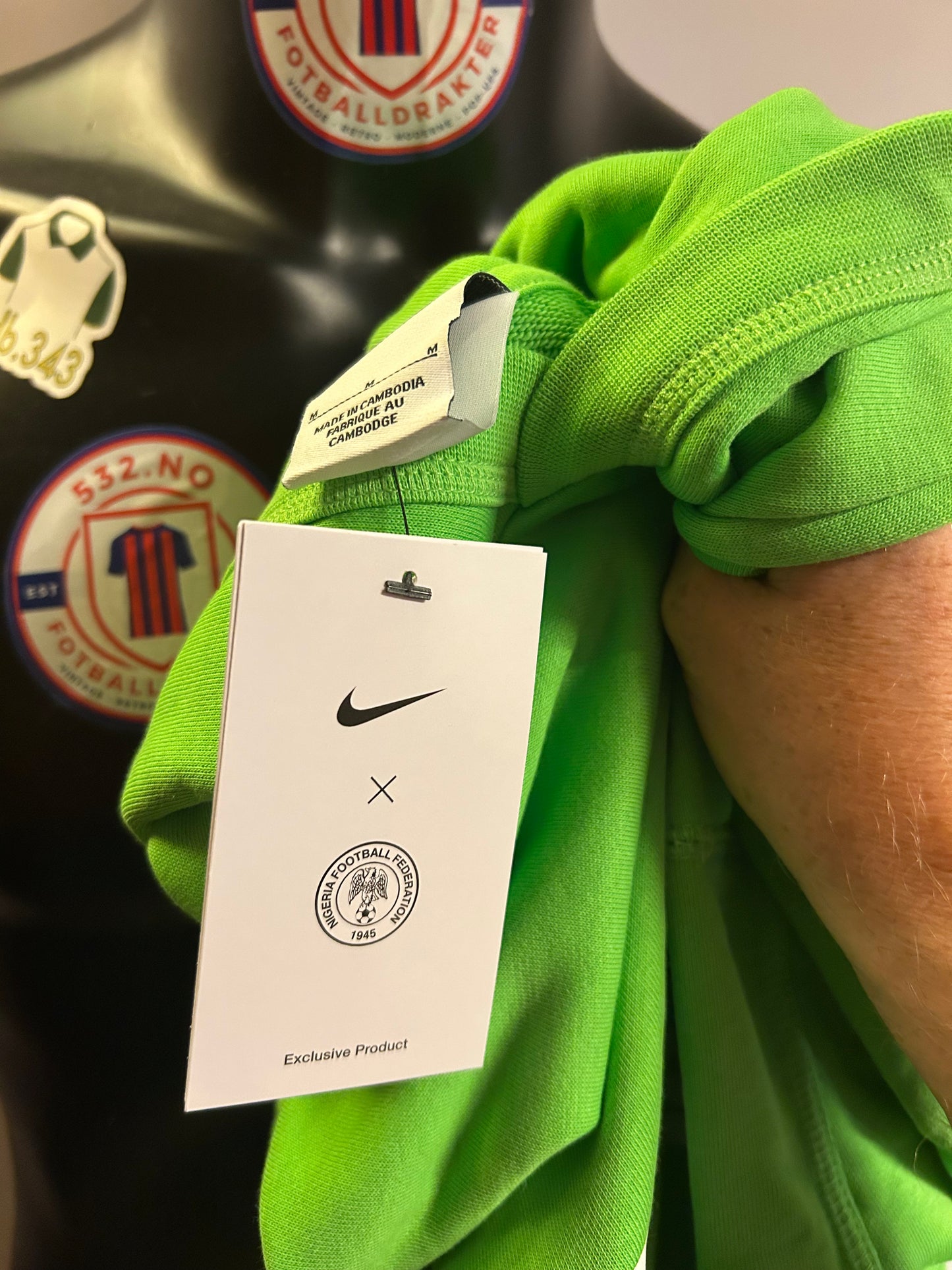 Nigeria - French Terry - hettegenser (M)