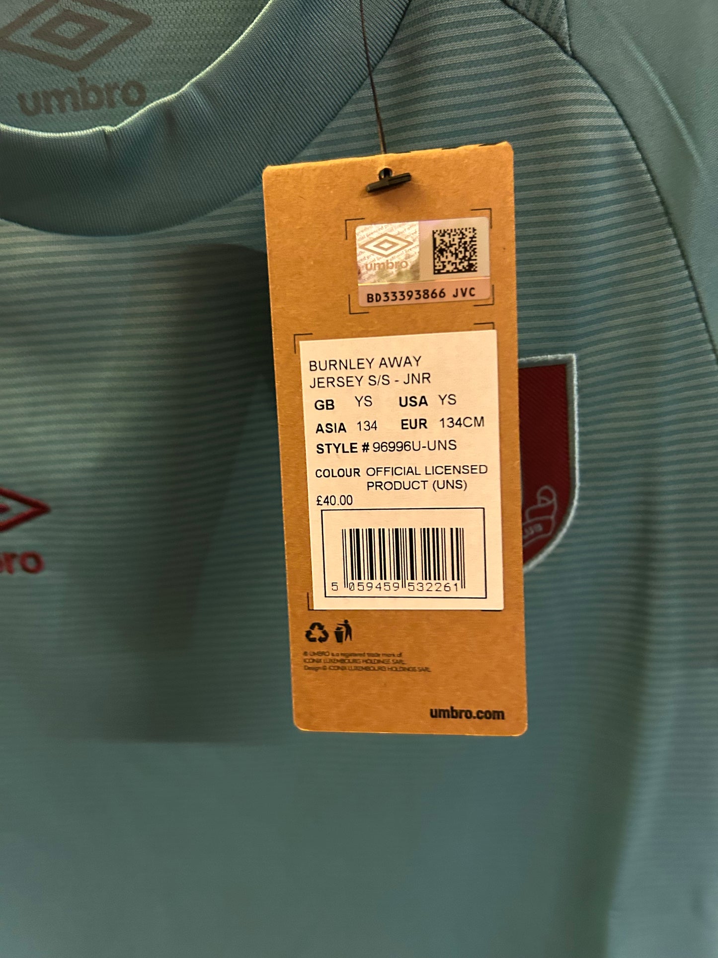 Burnley - 2022/23 (9-10år)