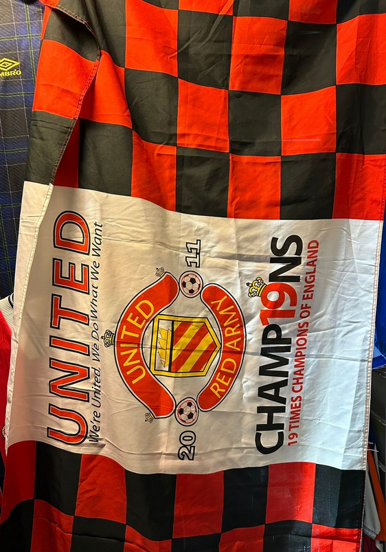 Manchester United flagg