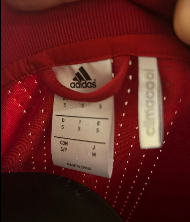 New York Redbulls allværsjakke / treningsjakke (S)