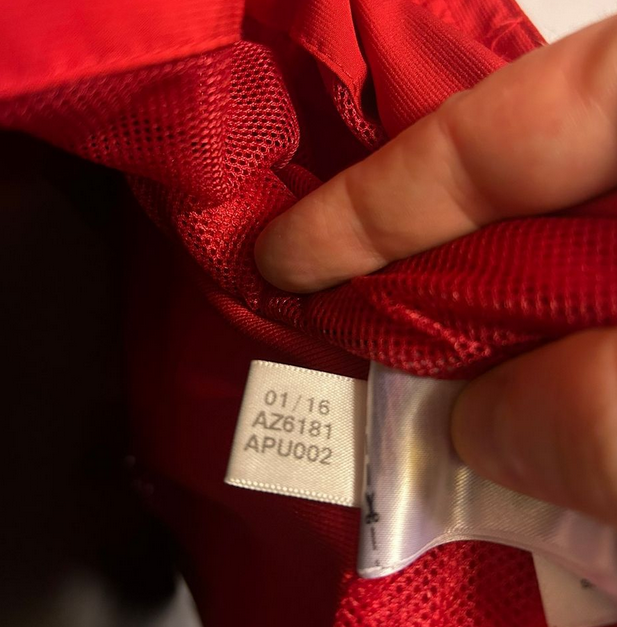 New York Redbulls allværsjakke / treningsjakke (S)