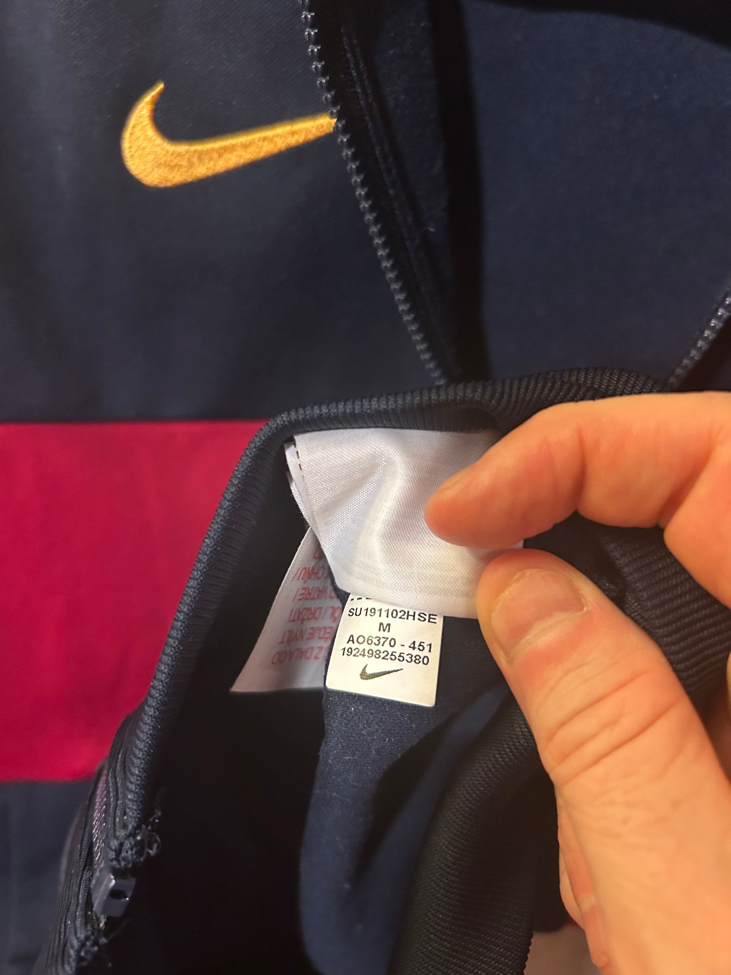 Barcelona - trackjakke (10-12år)