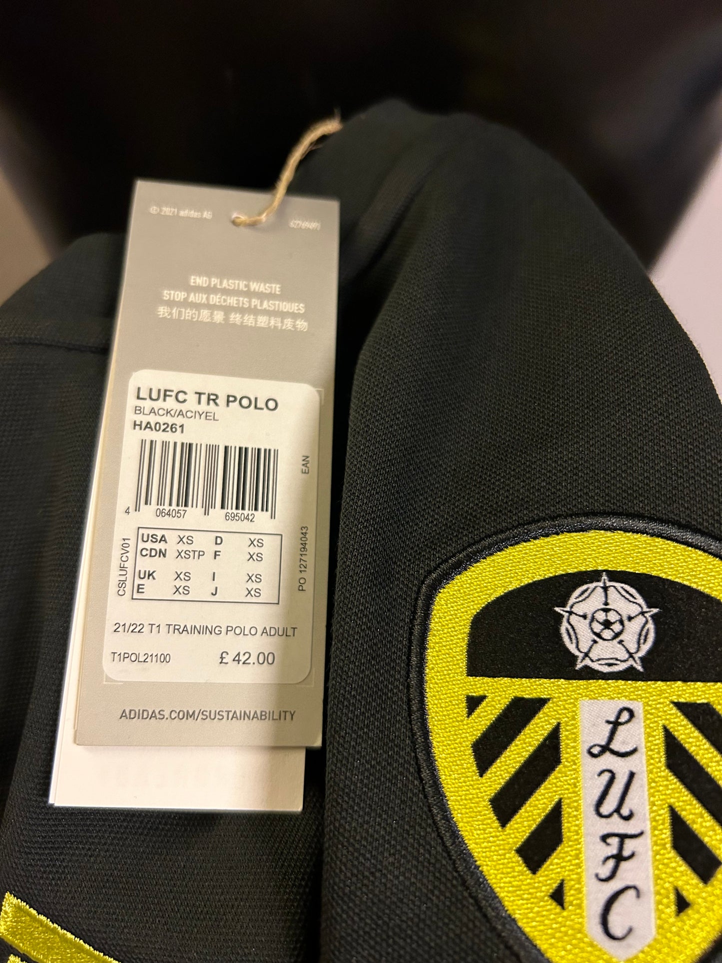 Leeds United - 2021/22 - Polo t-skjorte - bnwt