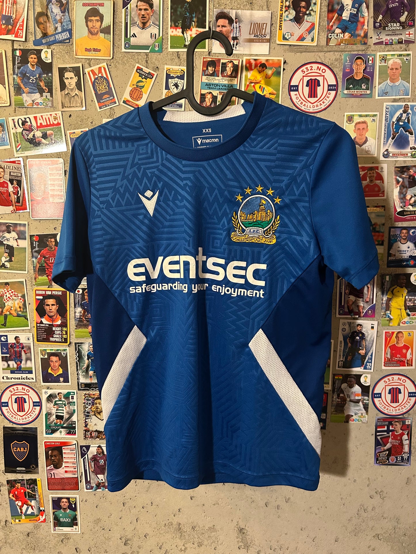 Linfield - treningsdrakt (9-10år)