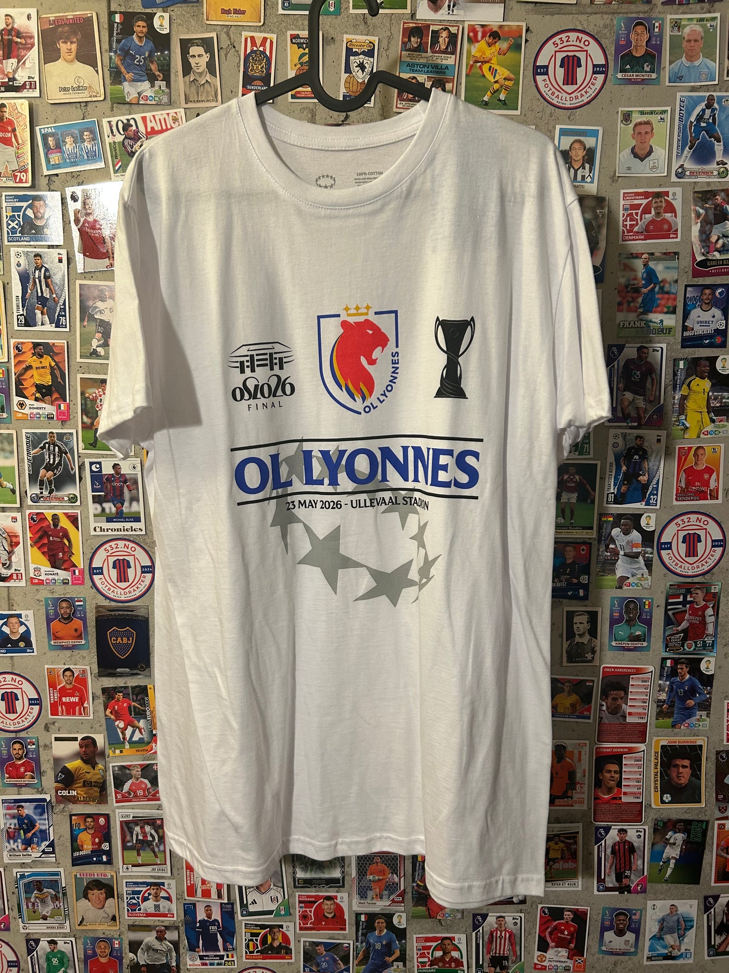 T-skjorte - Olympique Lyonnais - Champions League 2026 Oslo merch (L)
