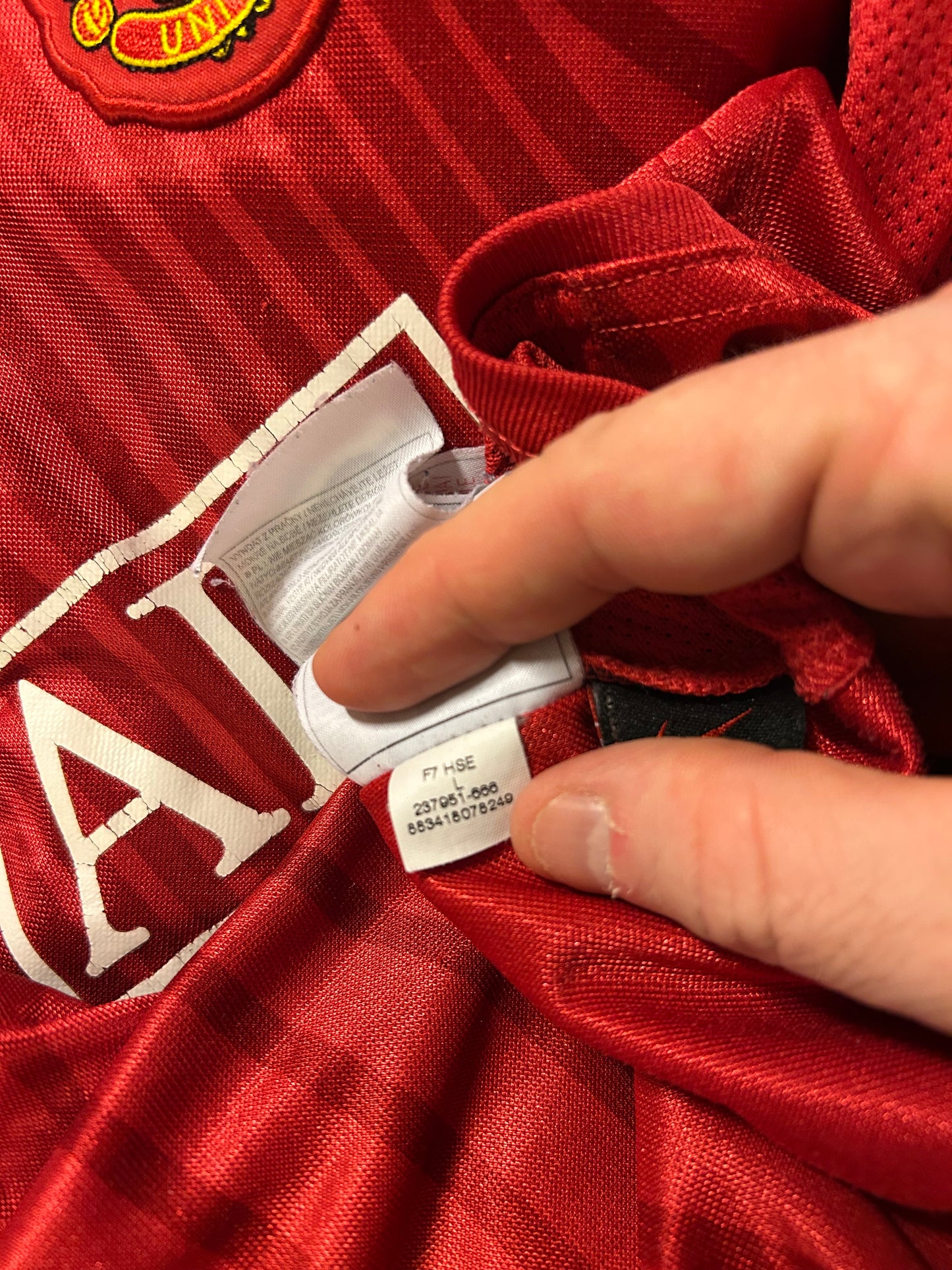 Manchester United - 2007/09 (11-12år)