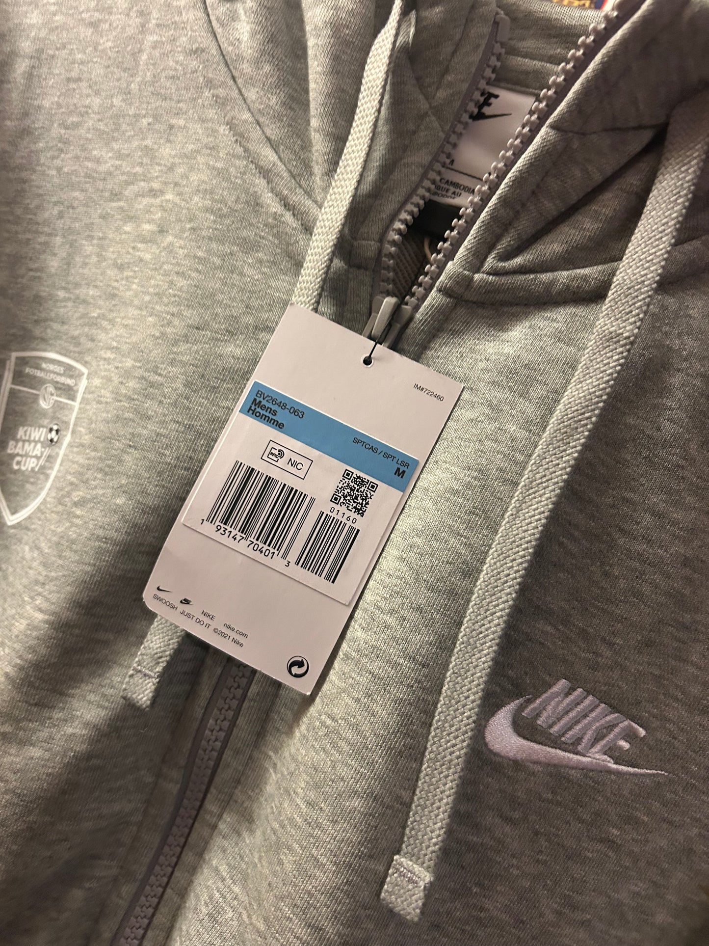 Nike trackjakke - Kiwi-Bama cup (M)