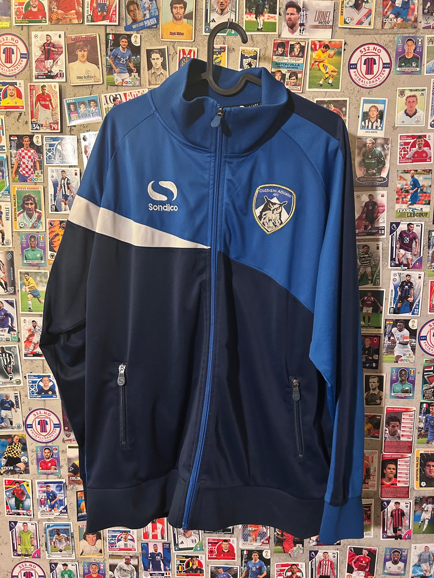 Oldham Athletic - trackjakke (L)