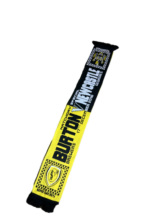 Burton Albion vs Newcastle - skjerf