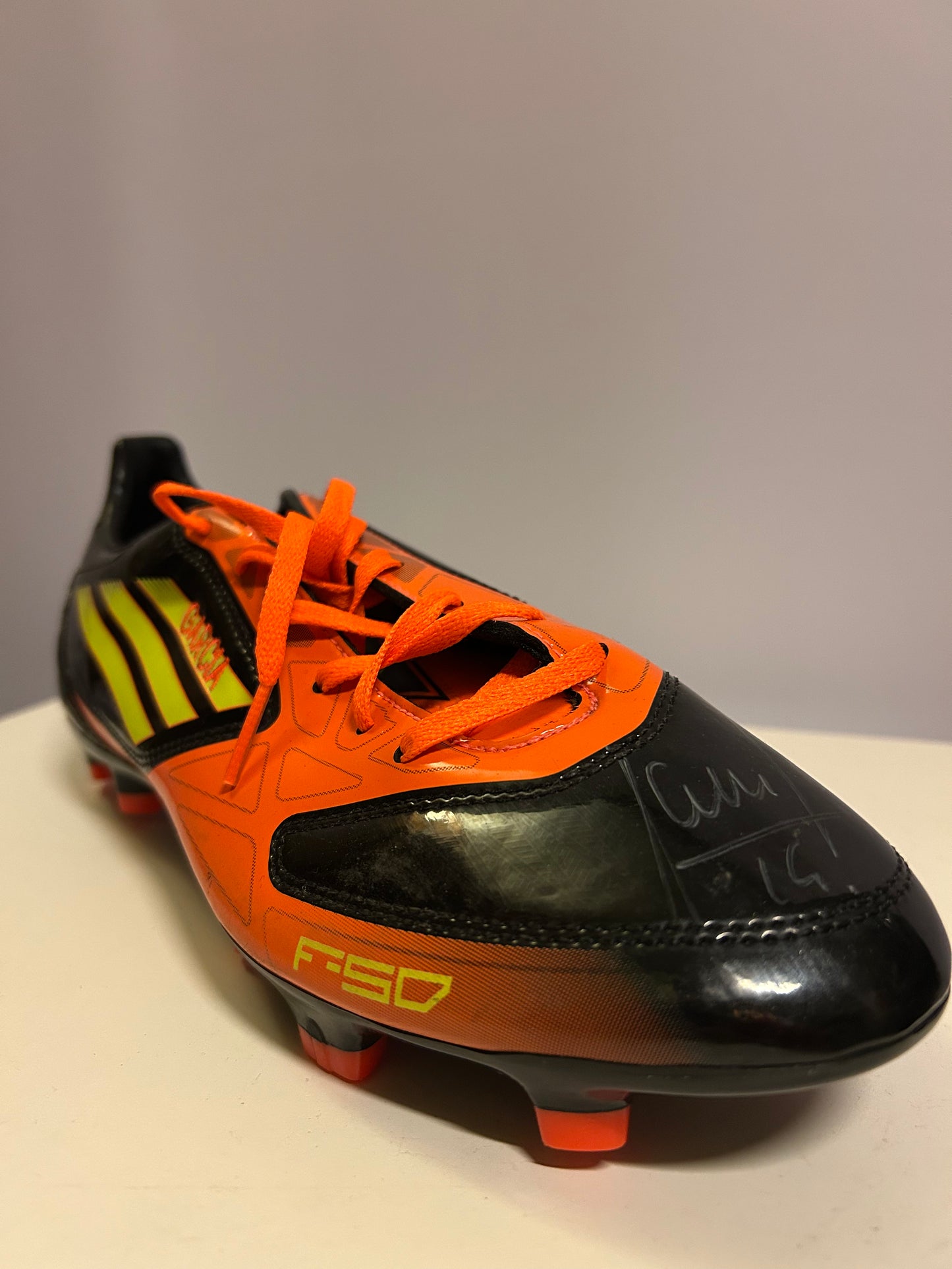 Eric García - signert sko - Manchester City - Adidas F50
