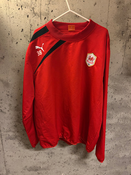 Cardiff City - Spillerbrukt genser (XL)